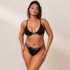 Outlet Bamboo Triangle BH und String/Slip Set - Ohne Bügel|Bralettes