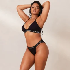 Outlet Bamboo Triangle BH und String/Slip Set - Ohne Bügel|Bralettes
