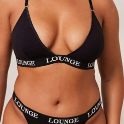 Outlet Bamboo Triangle BH und String/Slip Set - Ohne Bügel|Bralettes