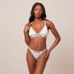 Outlet Bamboo Triangle BH und String/Slip Set - Ohne Bügel|Bralettes