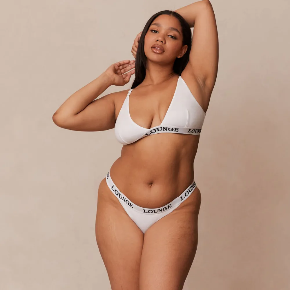 Outlet Bamboo Triangle BH und String/Slip Set - Ohne Bügel|Bralettes