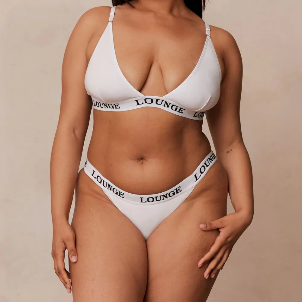 Outlet Bamboo Triangle BH und String/Slip Set - Ohne Bügel|Bralettes