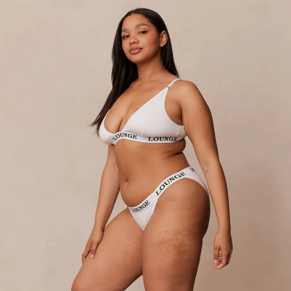 Outlet Bamboo Triangle BH und String/Slip Set - Ohne Bügel|Bralettes