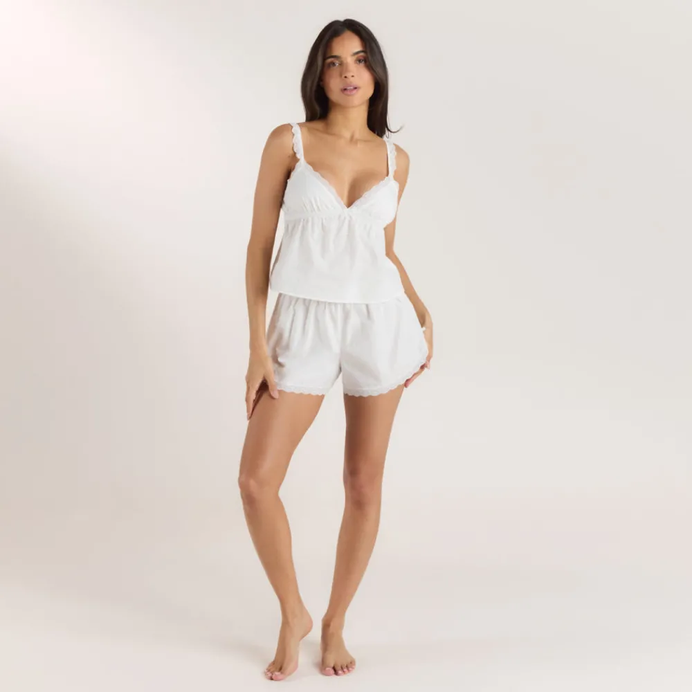Discount Baumwoll Pyjama-Camisole - Pyjamas Sets|Pyjama-Oberteile