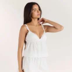 Discount Baumwoll Pyjama-Camisole - Pyjamas Sets|Pyjama-Oberteile