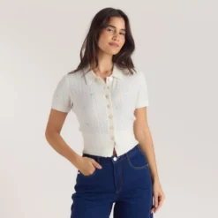 Outlet Besticker Stricktop - T-Shirts Und Oberteile|Strickwaren