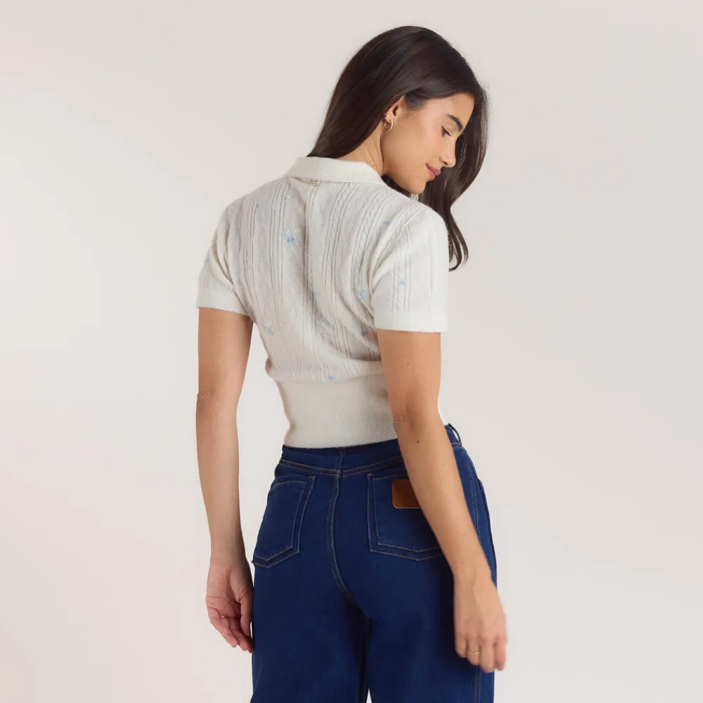 Outlet Besticker Stricktop - T-Shirts Und Oberteile|Strickwaren