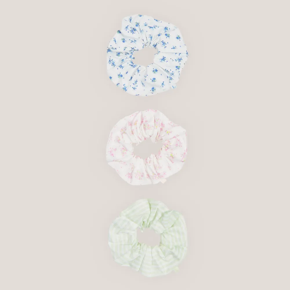 Discount Bloom & Stripe Haargummi (3er-Pack) - Accessoires