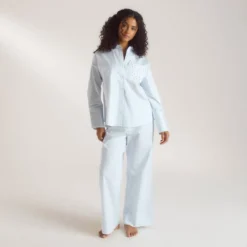 Discount Bloom & Stripe Pyjamahemd - Pyjamas Sets|Pyjama-Oberteile