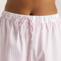 Online Bloom & Stripe Pyjamahose - Pyjamas Sets|Pyjama-Hosen