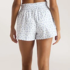 Hot Bloom & Stripe Pyjamashort - Pyjamas Sets|Pyjama-Hosen