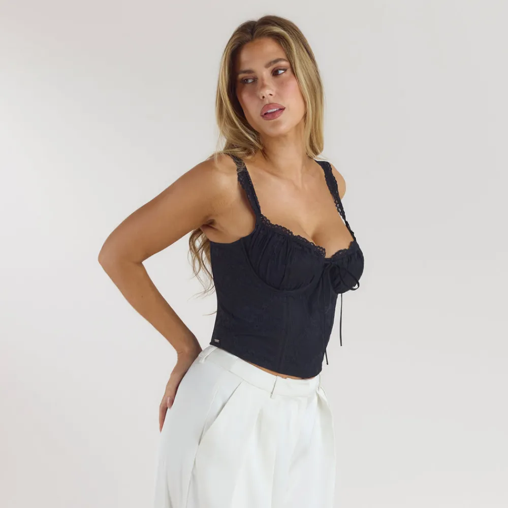 Online Blossom Korsett-Top - T-Shirts Und Oberteile