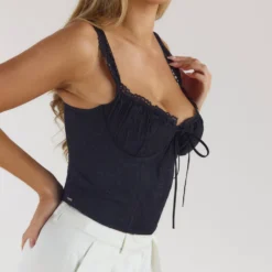 Online Blossom Korsett-Top - T-Shirts Und Oberteile