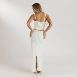 Hot Blossom Maxikleid mit Body - Kleider Und Röcke