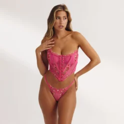 New Camellia Korsett (Set) - Intimates Sets|Basque-BHs Und Bodys