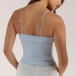 Cami mit Drapiertem Ausschnitt - T-Shirts Und Oberteile