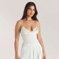 Sale Cami mit Drapiertem Ausschnitt - T-Shirts Und Oberteile
