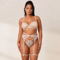 Hot Casey Intimates Set - Champagne Intimates Sets