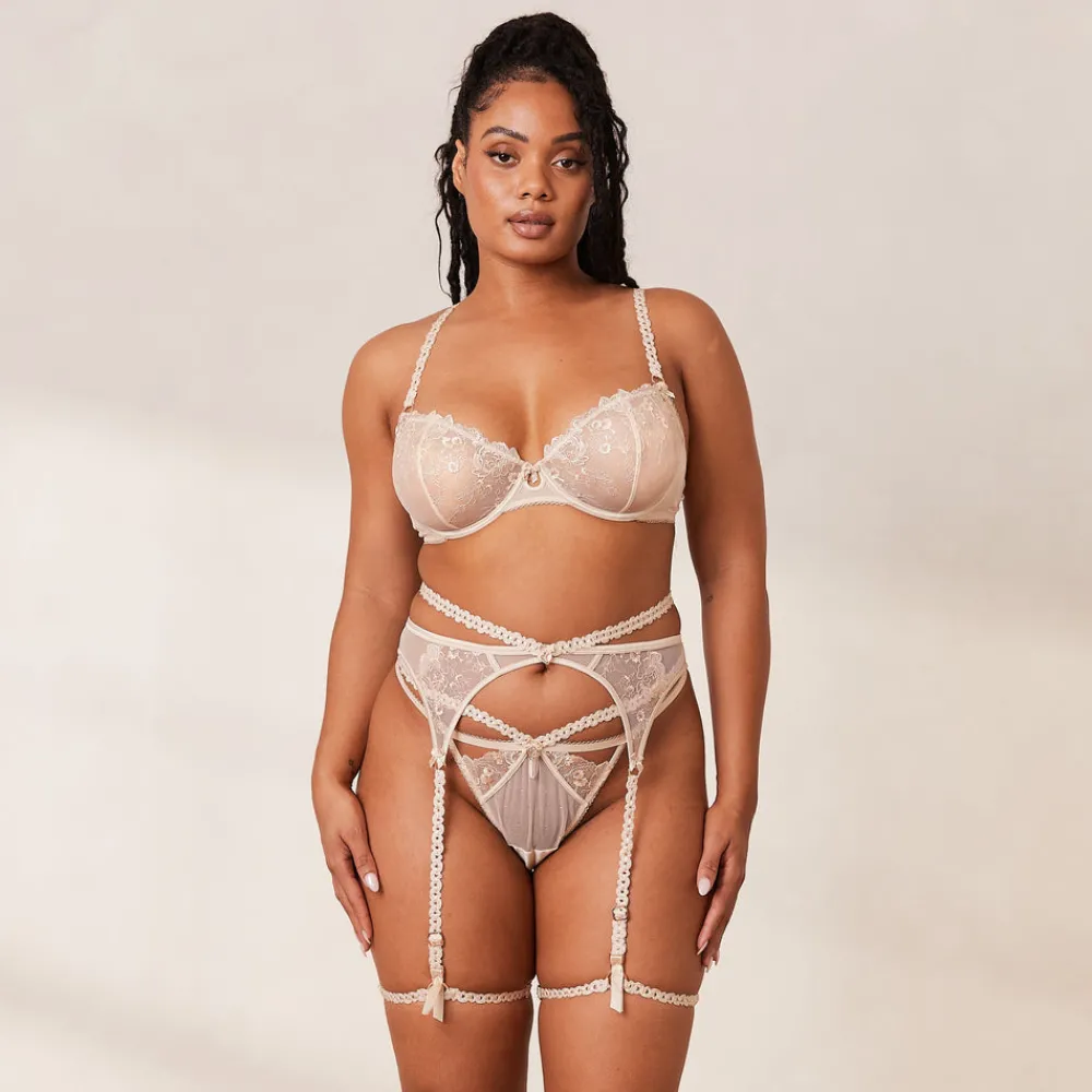 Hot Casey Intimates Set - Champagne Intimates Sets