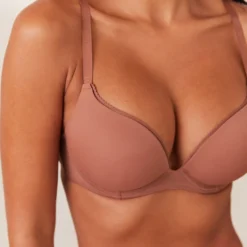 Discount Comfort Push-Up T-shirt BH & String Set - Mit Bügel|Push-Up