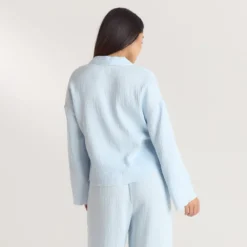 Clearance Crinkle Pyjamahemd - Pyjamas Sets|Pyjama-Oberteile