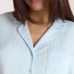 Clearance Crinkle Pyjamahemd - Pyjamas Sets|Pyjama-Oberteile