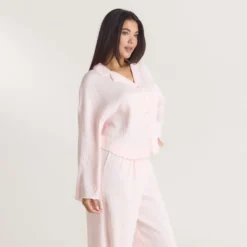 Sale Crinkle Pyjamahemd - Pyjamas Sets|Pyjama-Oberteile