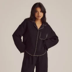 Best Crinkle Pyjamahemd - Pyjamas Sets|Pyjama-Oberteile