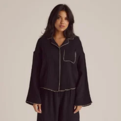 Best Crinkle Pyjamahemd - Pyjamas Sets|Pyjama-Oberteile