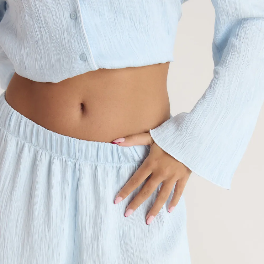 Crinkle Pyjamahose - Pyjamas Sets|Pyjama-Hosen