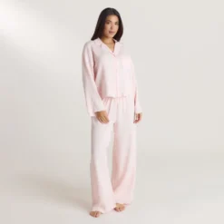 Outlet Crinkle Pyjamahose - Pyjamas Sets|Pyjama-Hosen