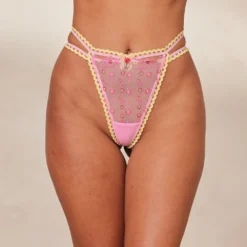 Best Daisy Embroidered String/Slip - Strings