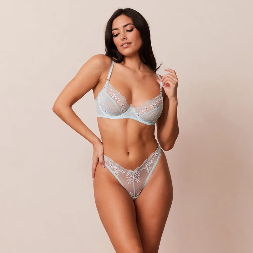 Fleur Balcony Bra und String Set - Mit Bügel|Balcony