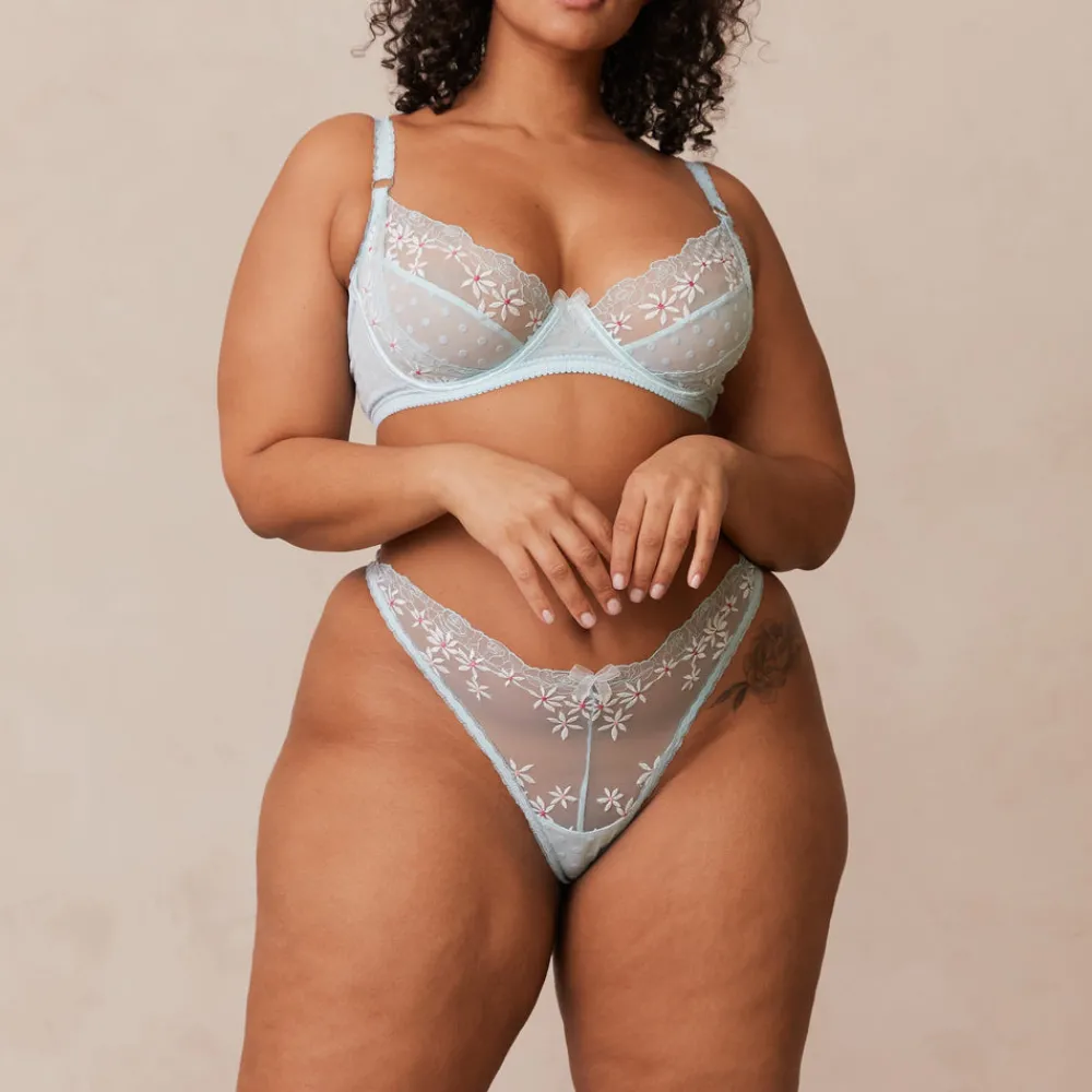 Fleur Balcony Bra und String Set - Mit Bügel|Balcony