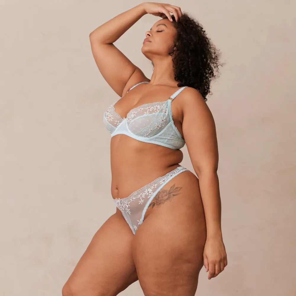 Fleur Balcony Bra und String Set - Mit Bügel|Balcony
