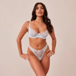 Fleur Balcony Bra und String Set - Mit Bügel|Balcony