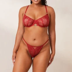 Clearance Flirt Balcony BH und String/Slip Set - Mit Bügel|Balcony