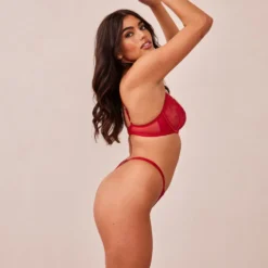 Clearance Flirt Balcony BH und String/Slip Set - Mit Bügel|Balcony