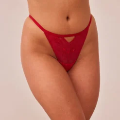 Outlet Flirt Thong - Maroon Strings|G-Strings