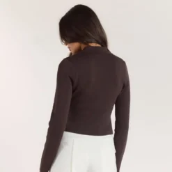 Online Gerippte Strickjacke - T-Shirts Und Oberteile|Strickwaren