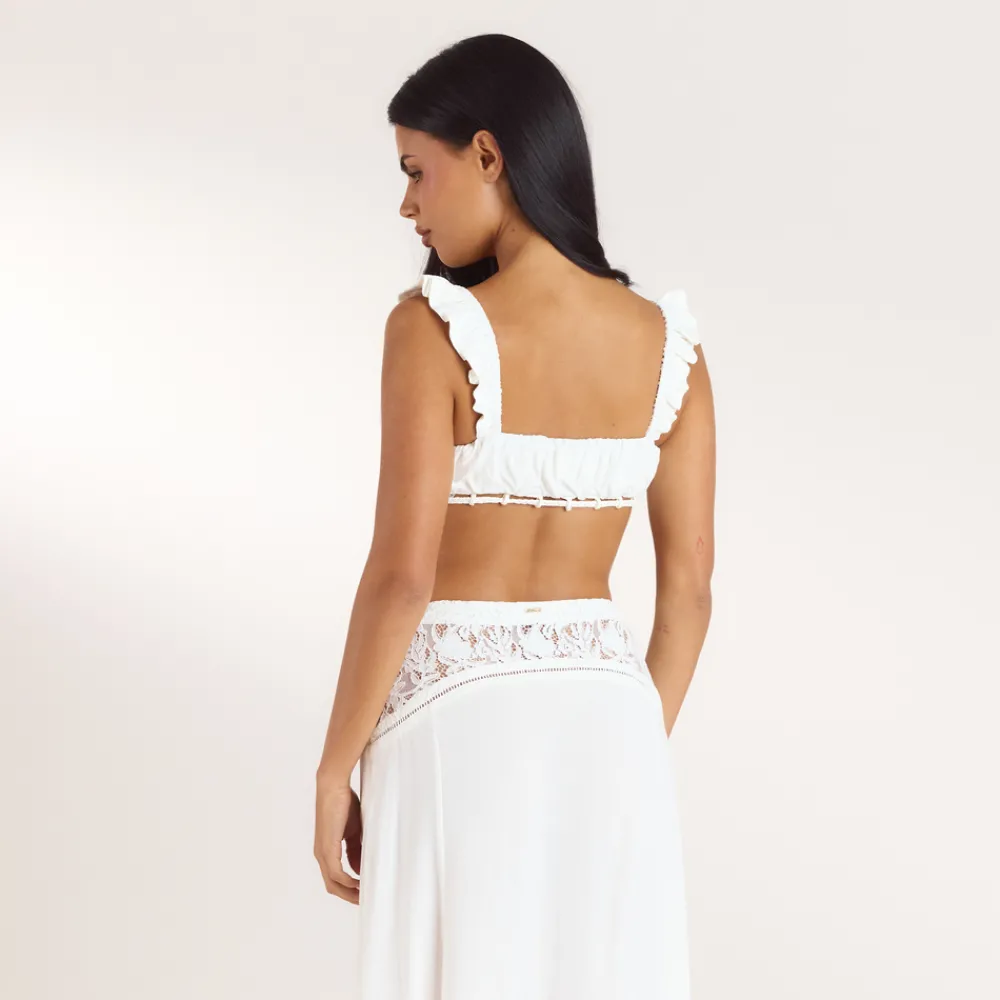 Best Gerüschtes Bralette - T-Shirts Und Oberteile