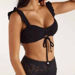 Discount Gerüschtes Bralette - T-Shirts Und Oberteile