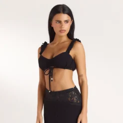 Discount Gerüschtes Bralette - T-Shirts Und Oberteile