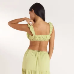 Clearance Gerüschtes Bralette (Set) - T-Shirts Und Oberteile