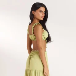 Clearance Gerüschtes Bralette (Set) - T-Shirts Und Oberteile