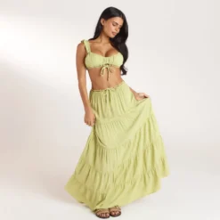 Clearance Gerüschtes Bralette (Set) - T-Shirts Und Oberteile