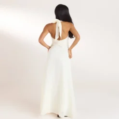 Best Gerüschtes Tencel Maxikleid - Kleider Und Röcke