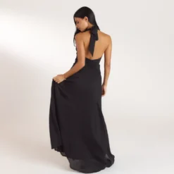 Best Gerüschtes Tencel Maxikleid - Kleider Und Röcke