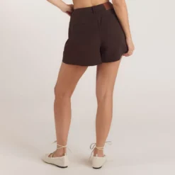 New Hochtaillierte Tailored-Shorts - Kurze Hose