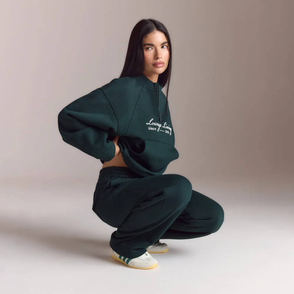Clearance Lounge Living Pullover mit Viertel-Zip - Hoodies Und Sweatshirts